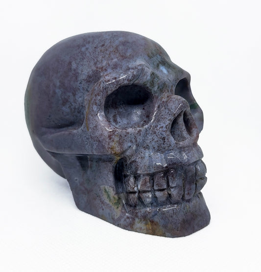 Skull, Purple Ocean Jasper SKL325