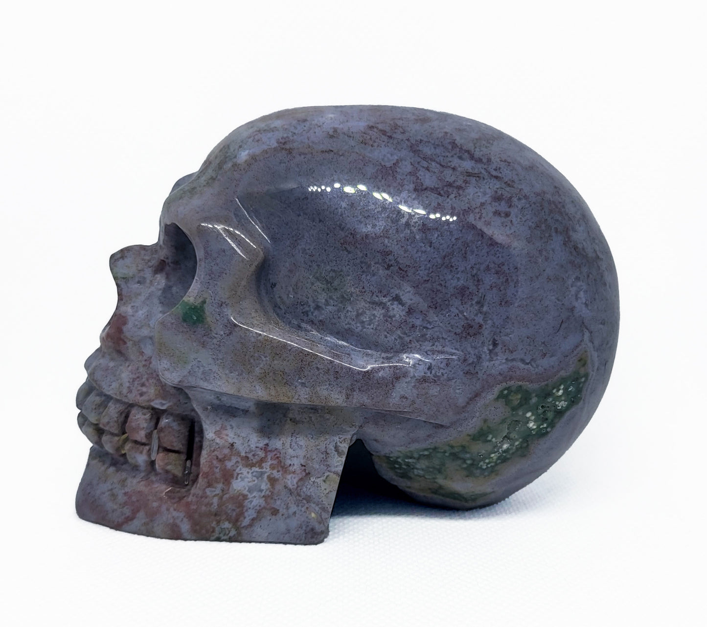 Skull, Purple Ocean Jasper SKL325