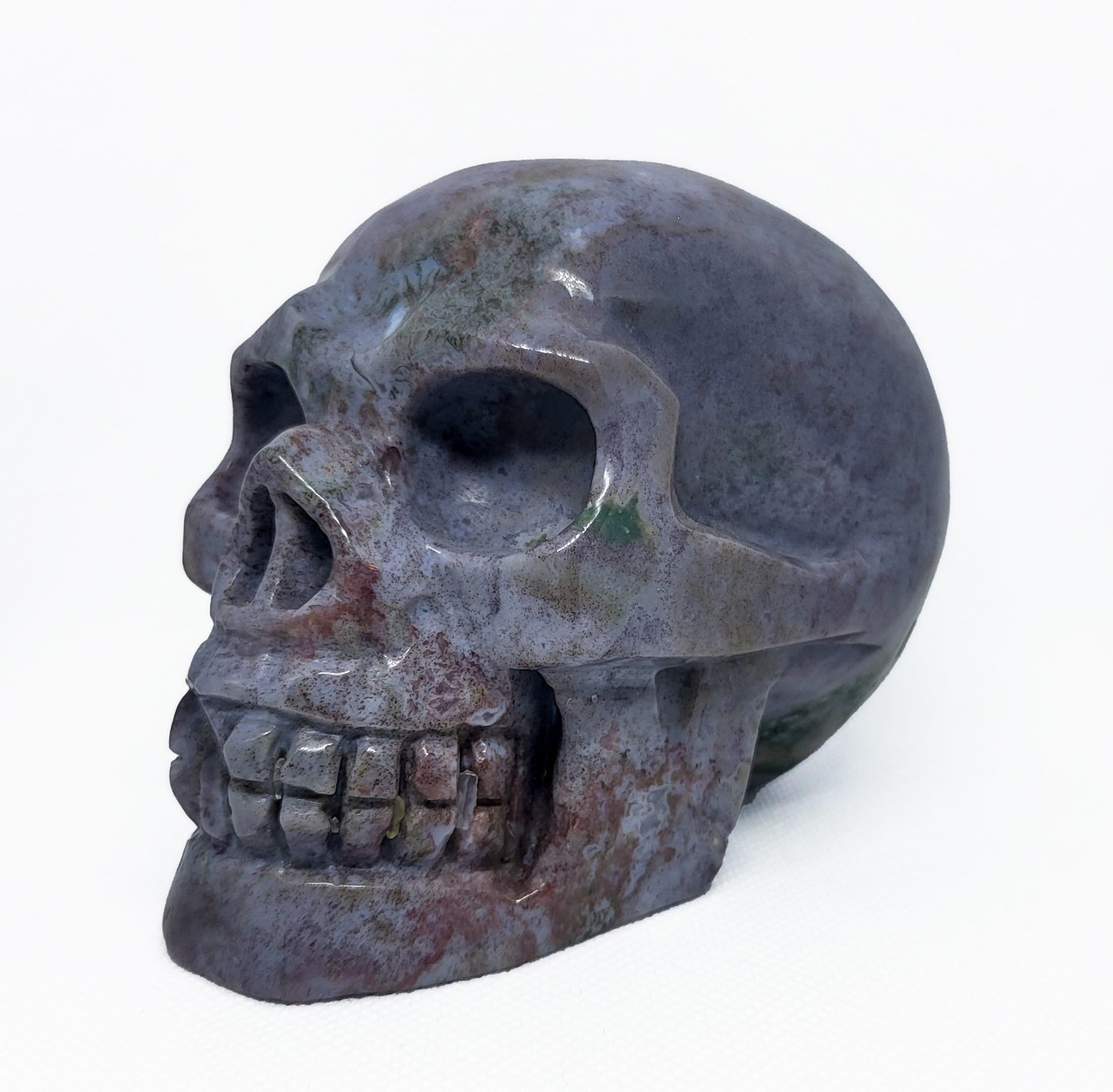 Skull, Purple Ocean Jasper SKL325