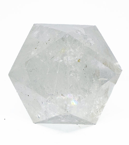 Clear Quartz Icosahedron QZI302